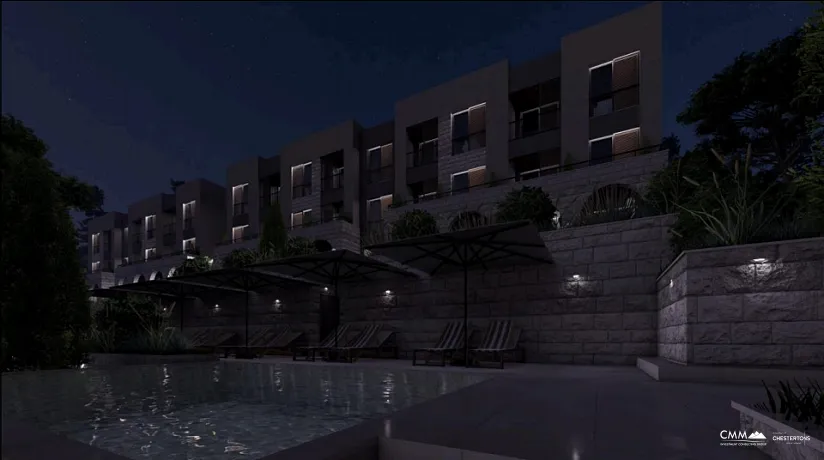 Kavač’ta havuzlu komplekste daireler